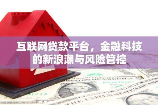 铅山互联网贷款平台，金融科技的新浪潮与风险管控